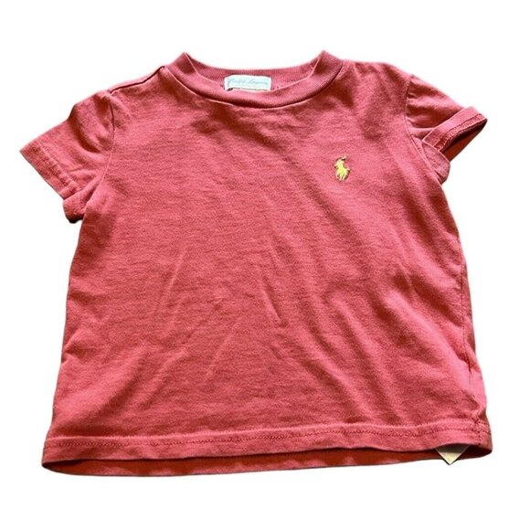 Ralph Lauren Baby Short Sleeve‎ T-Shirt Size 18M Pony Classic Preppy Designer - Picture 1 of 14